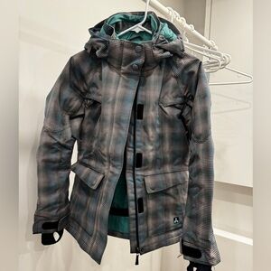 Women's Plaid Ski & Snow Jacket